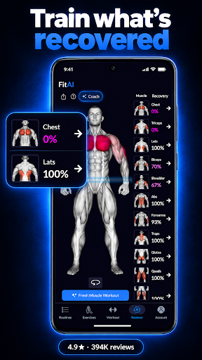 Gym Log Interface